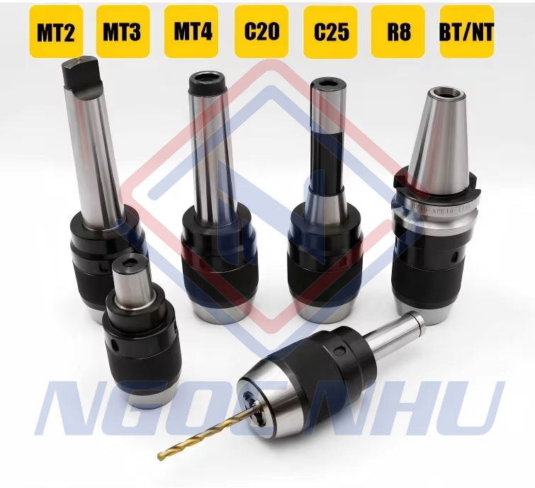 Keyless drill chuck APU